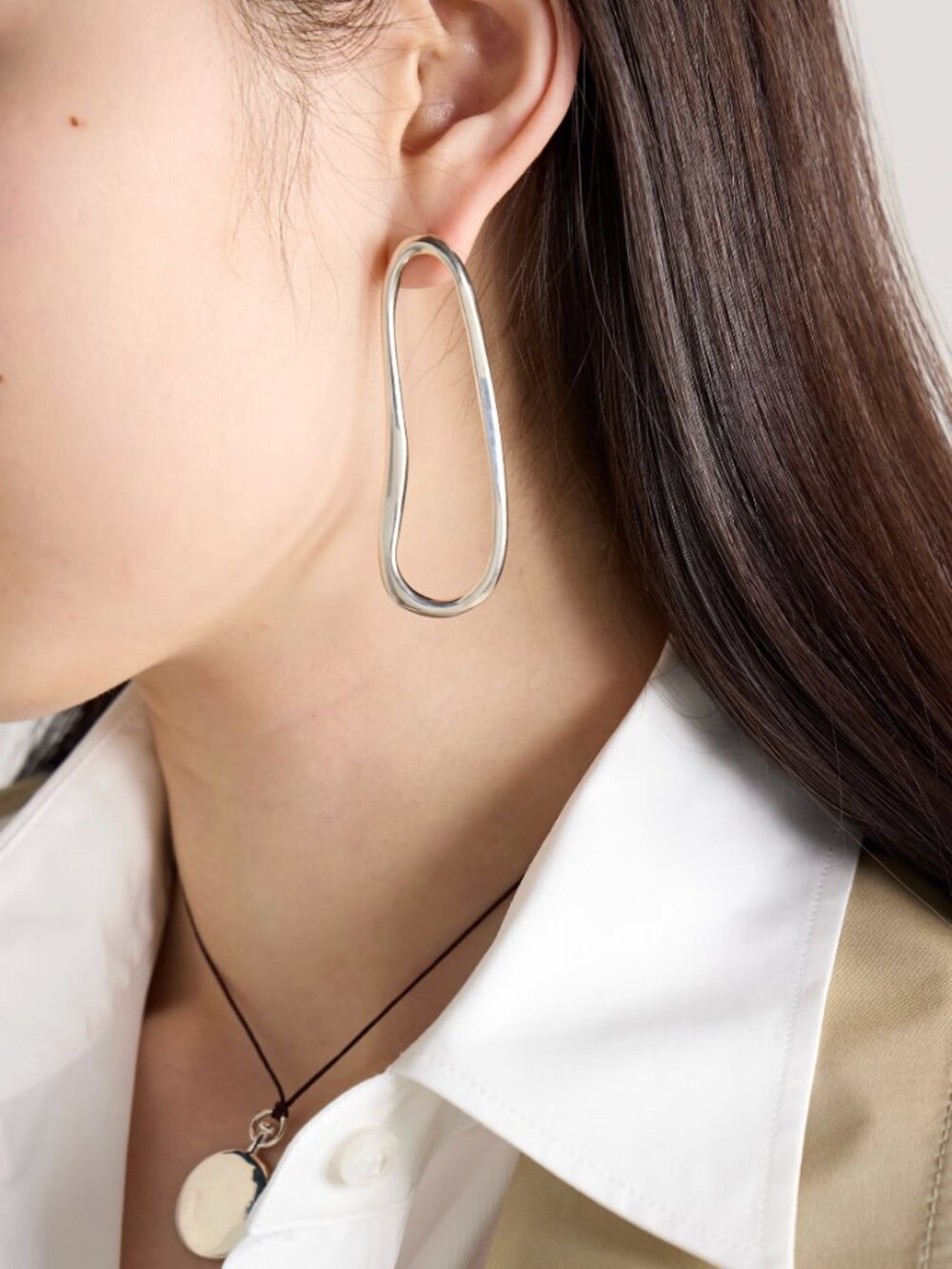Sophie Buhai Silver Arp Earrings